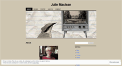 Desktop Screenshot of juliemacleanwriter.com